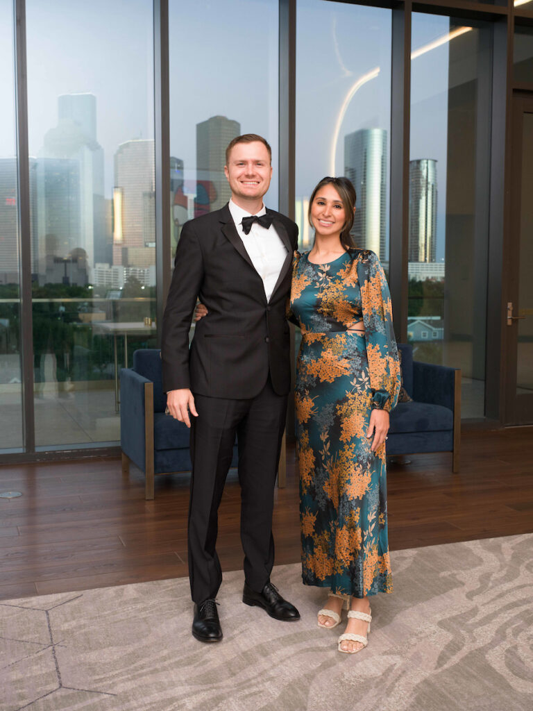 Leo & Elizabeth Linbeck at ROCO's 20th anniversary season opening gala.  (Photo by Daniel Ortiz)