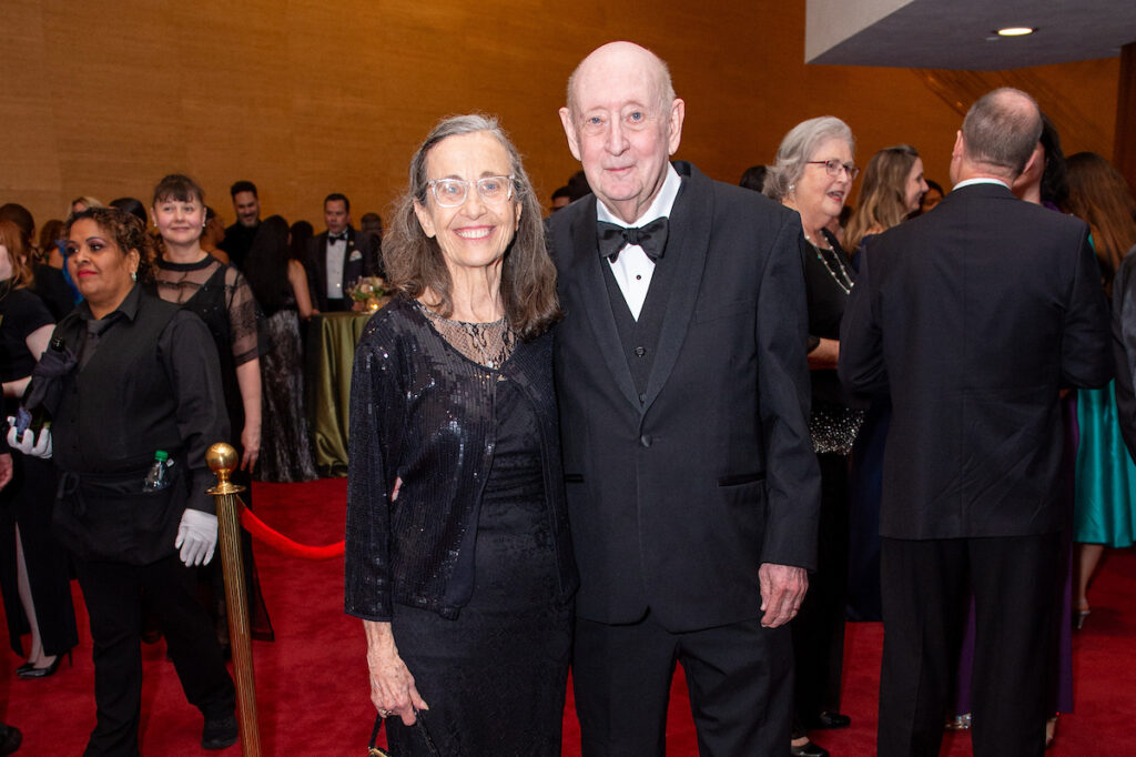 Mariglyn & Stephen Glenn at the Houston Symphony Opening Night dinner at Corinthian Houston. (Photo by Jacob Power)