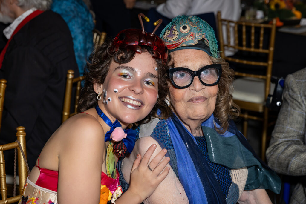 Marilyn Lubetkin, Marilyn Oshman at Orange Show Gala 2024 (Photo by Emily Jaschke)