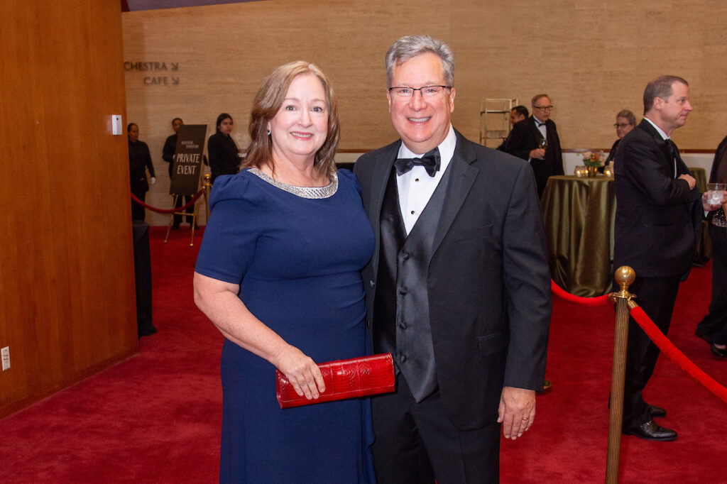 Sharon & Bill Bullock at the Houston Symphony Opening Night festivities.