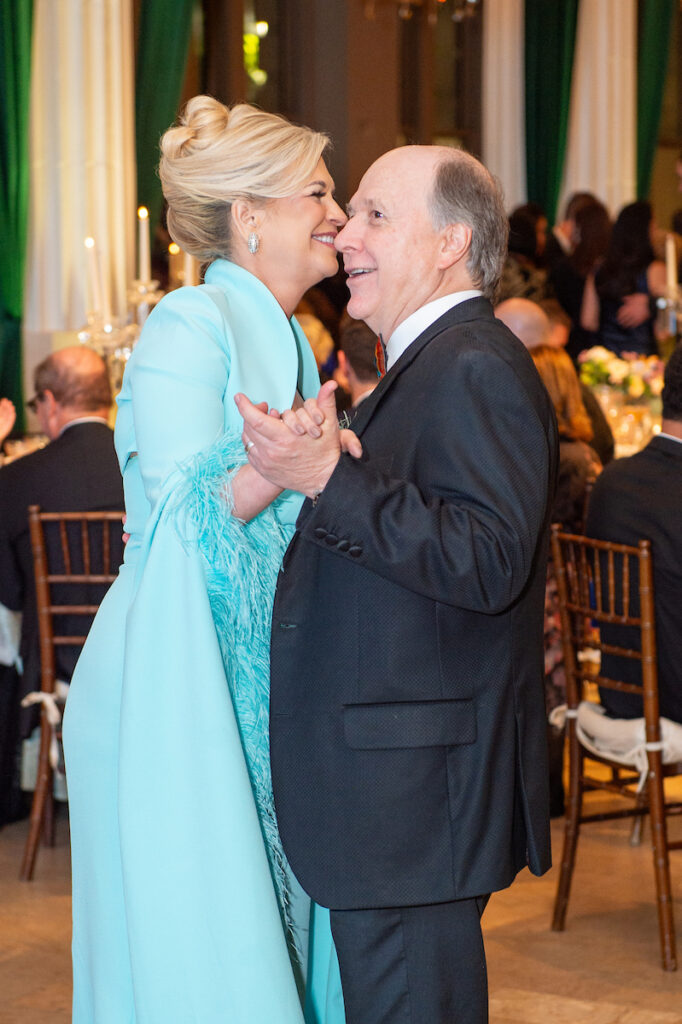 Tammie Ann & Dr. Charles Johnson at the Houston Symphony Opening Night dinner at Corinthian Houston.  (Photo by Jacob Power)