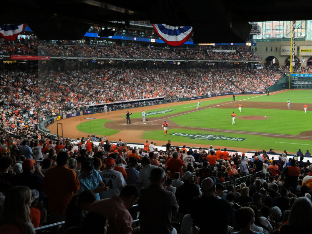Daikin Park will be transformed into a golf course. (Photo by F. Carter Smith)