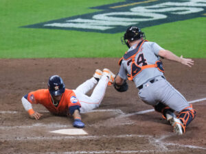 The Houston Astros were eliminated in the 2024 Playoffs by former Astros manager A. J. Hinch and his Detroit Tigers who won swept the Astros in the American League Wild Card Round at Minute Maid Park