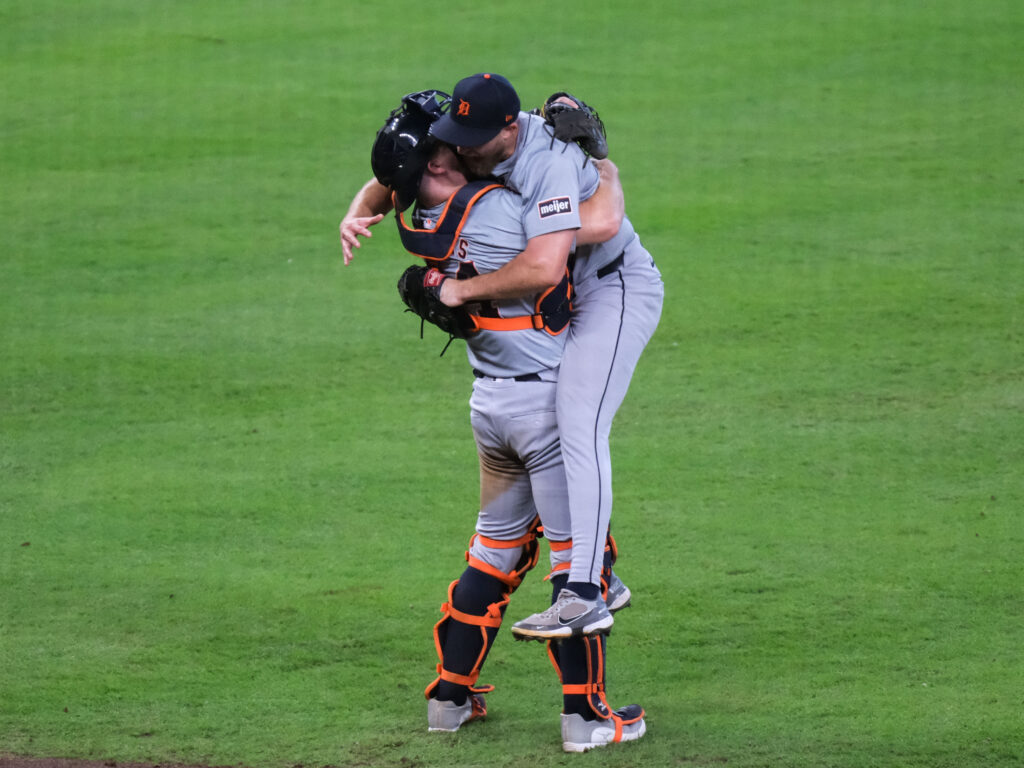 It's Detroit Tigers joy and Astros misery in the MLB playoffs. (Photo by F. Carter Smith)