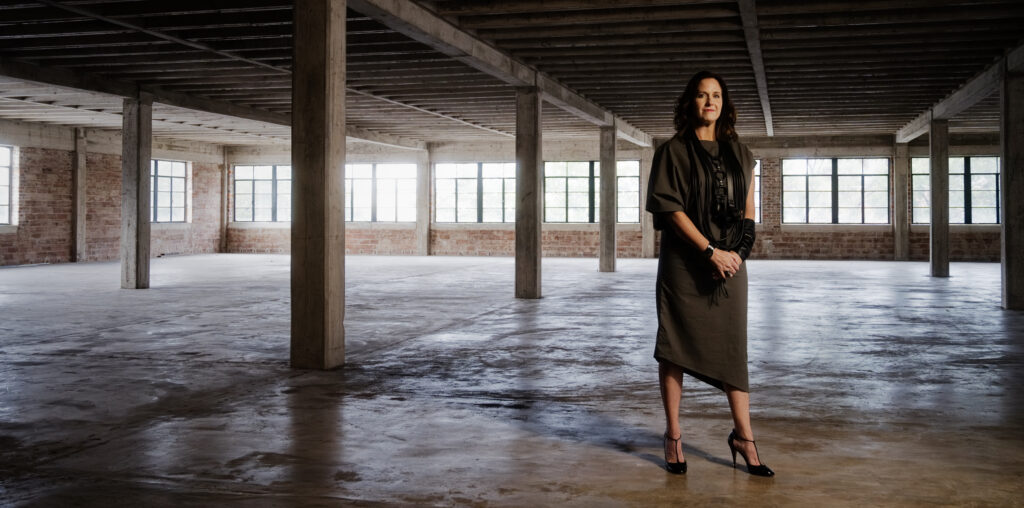 Architect Kelie Mayfield helped transform 2910 McKinney. (Photo by Jack Thompson)