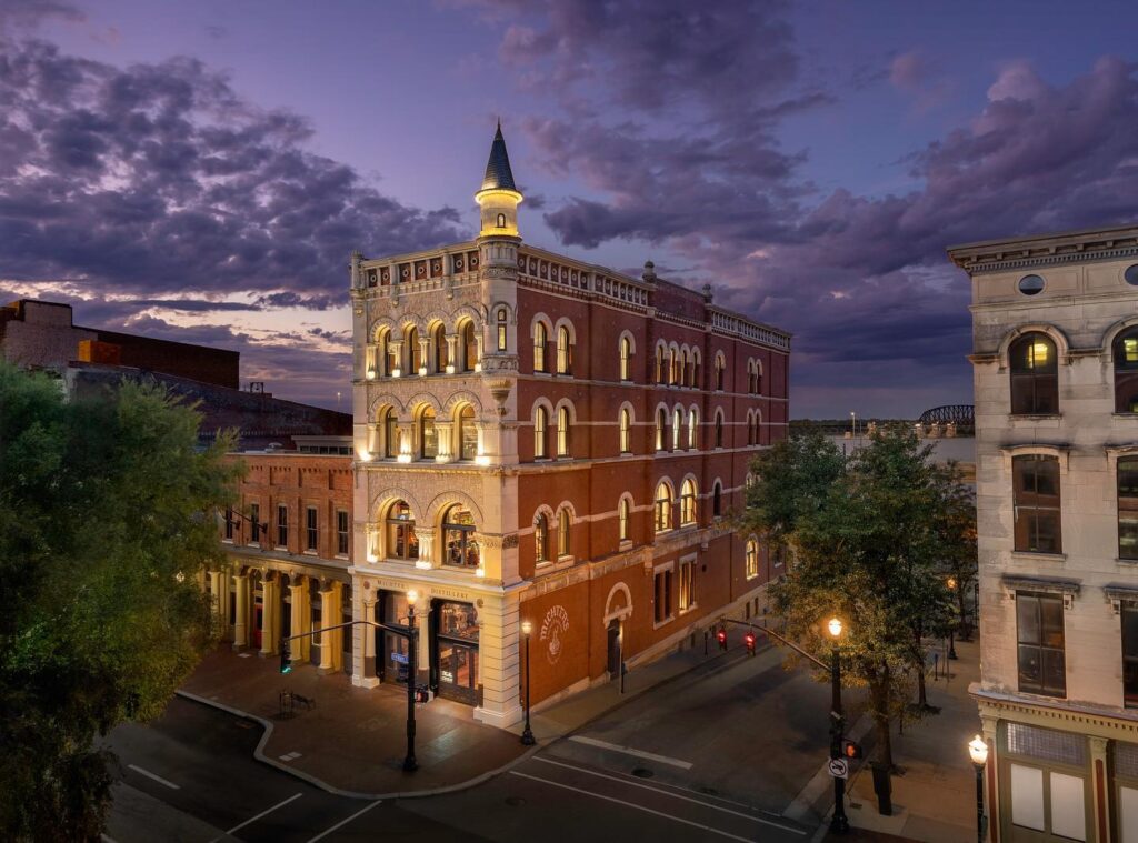 Michter's Distillery at Fort Nelson perched along Main Street in downtown Louisville.