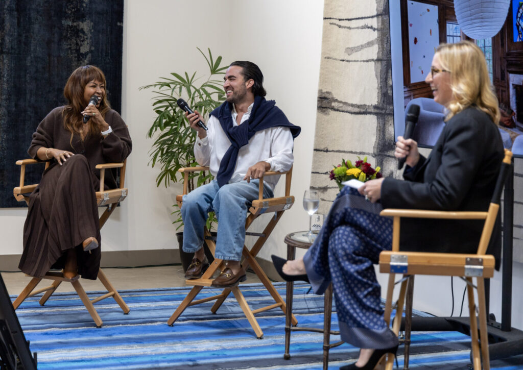 Brigette Romanek, Jake Arnold, Bebe Howorth at STARK Showroom