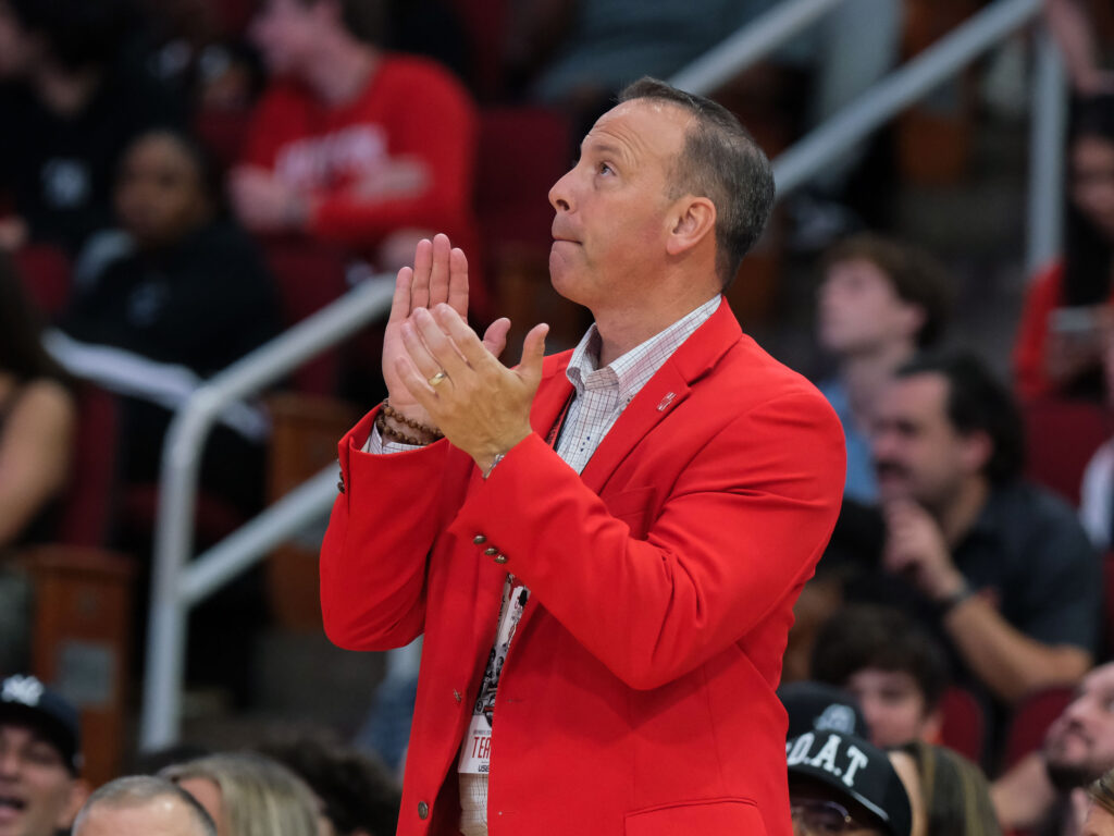 University of Houston athletic director Eddie Nunez isn't afraid to take decisive action. (Photo by F. Carter Smith)