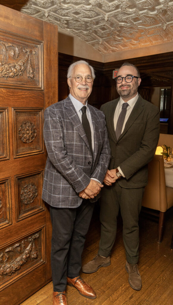 David Sutherland, Oliver Furth in the Mansion Library 