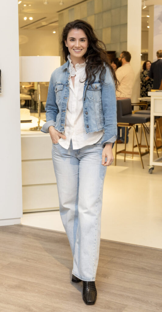 Haley Bowen at David Sutherland Showroom