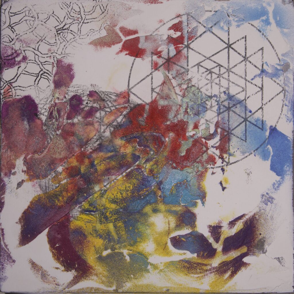 Susan Plum’s "Star Charts" paintings, 2024, $100 to $500, at Susan Plum Studio