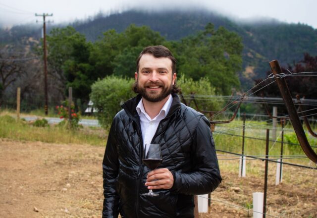 Trey Eppright, co-founder of Parable Wines, knows his grapes.