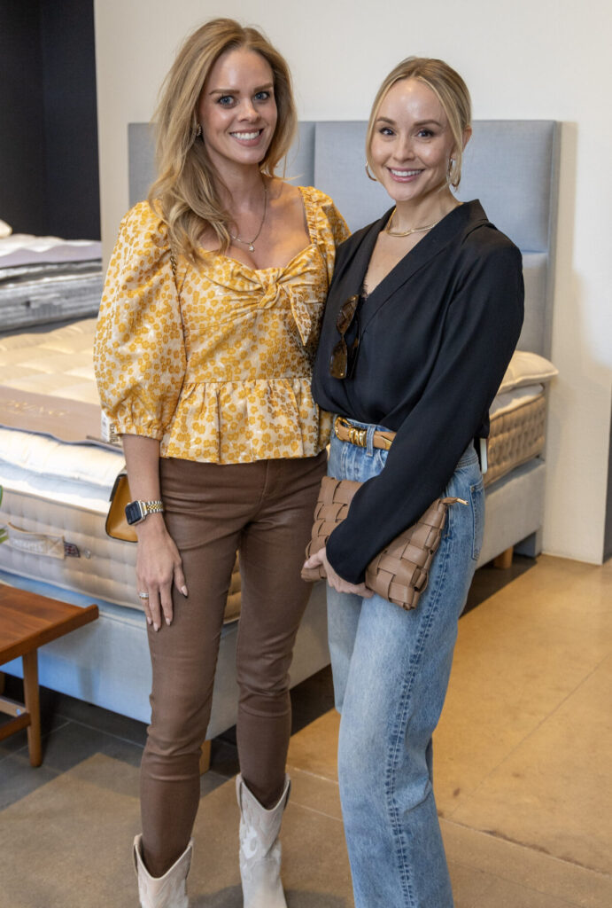 Lauren Cornelius, Tina Carson  at The Luxury Bed Collection 