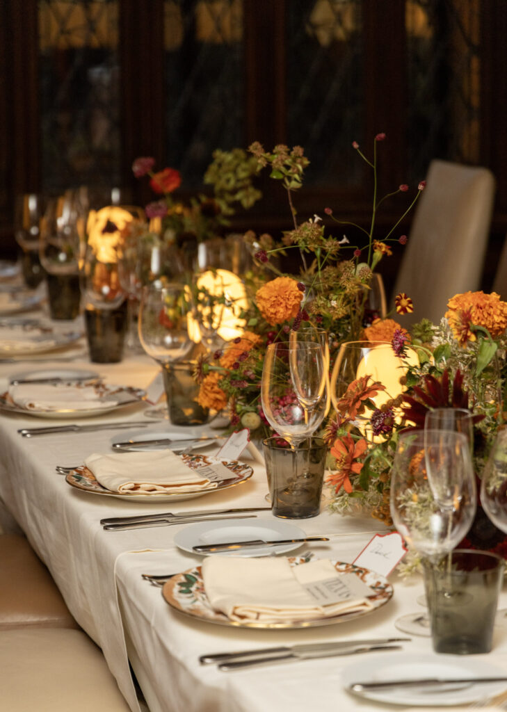 Southern Supper in the Mansion Library