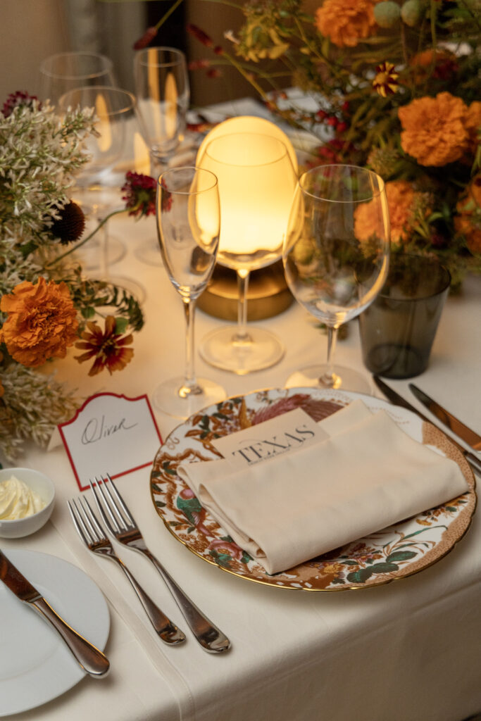 Southern Supper in the Mansion Library