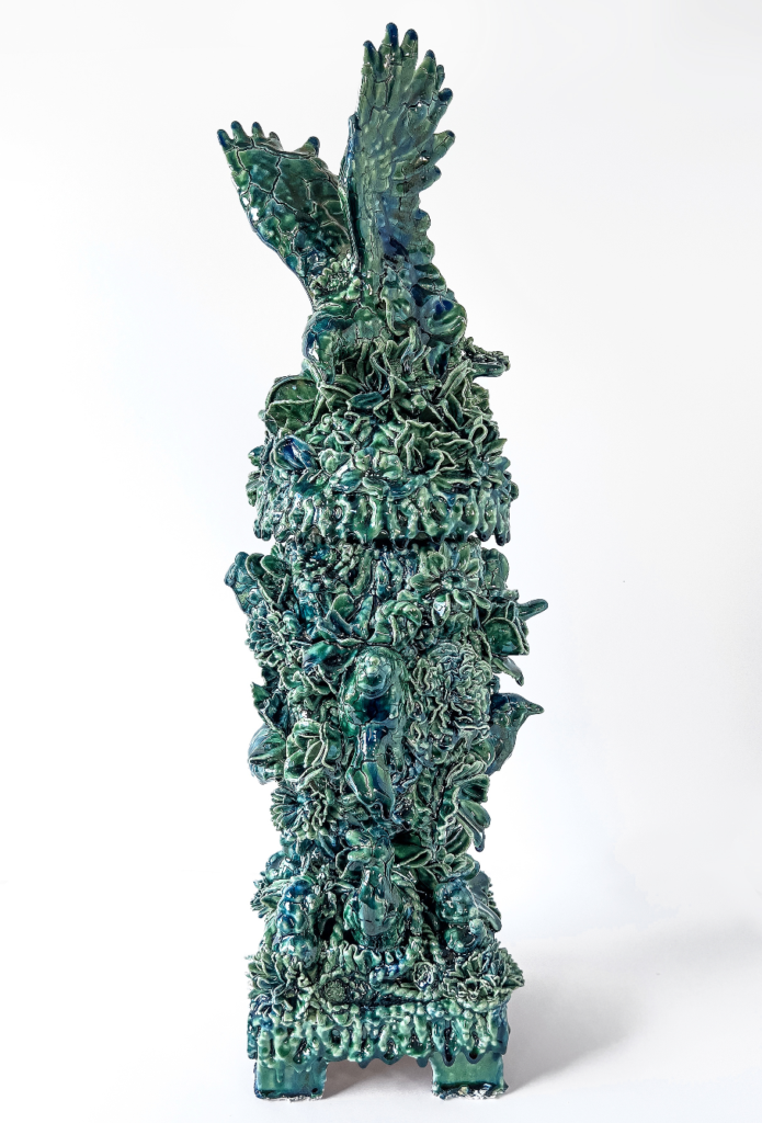 Anthony Sonnenberg's "Urn (Get Back to the Garden)," 2023, $ 12,000, at Conduit Gallery