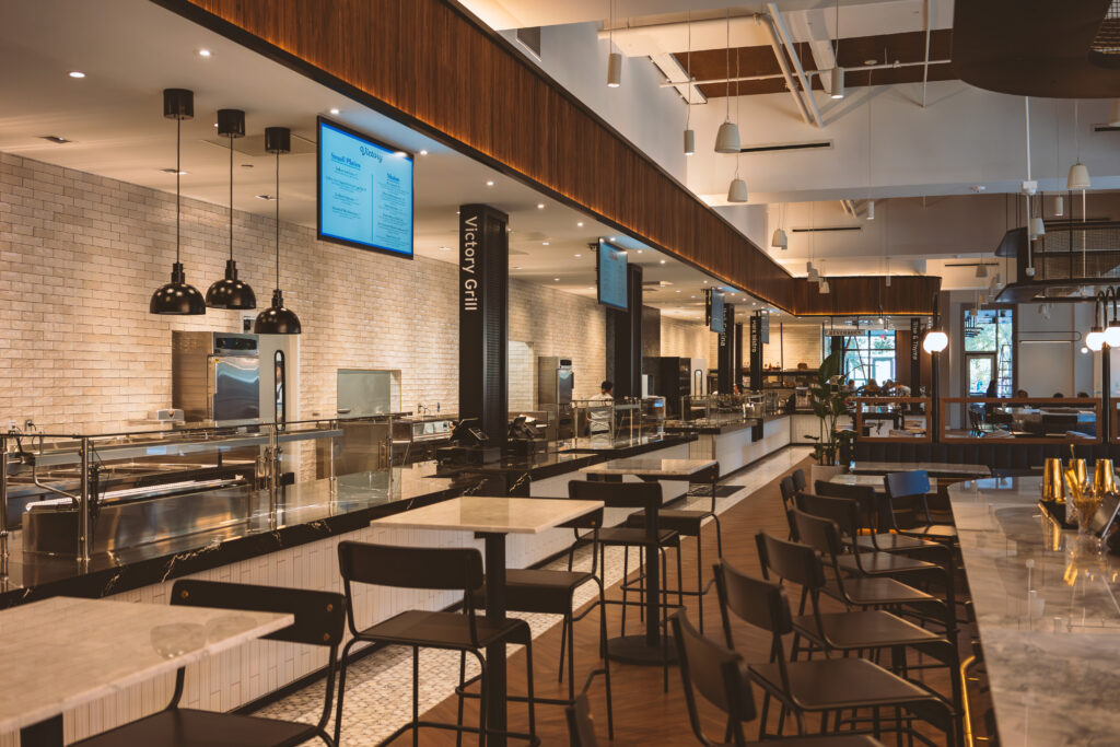 Recently opened in Victory Park, Victory Social is a new multi-concept eatery from Chef Joshua Harmon of Hospitality Alliance. (Courtesy)