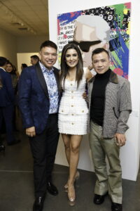 15 Alex Martinez, Sneha Merchant and Viet Hoang (Photo by Quy Tran)