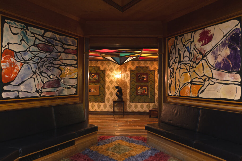 Sunset Corridor is the latest chapter in Freeman and Lowe’s deep dive into the San San Universe, their fictional, retrofuturistic domain. (Courtesy)