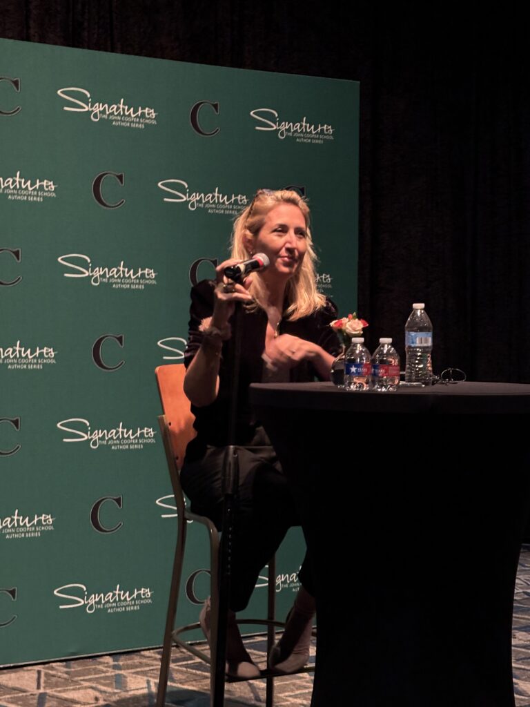 Author Lisa Jewell at the John Cooper Signature Author Series at The Woodlands Waterway Marriott on Friday, December 6.