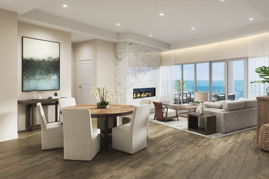  Maria, one of seven penthouses at Tiara on the Beach. (Rendering courtesy of Bogza)