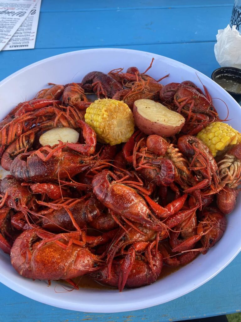 Sawyer Park Icehouse Crawfish