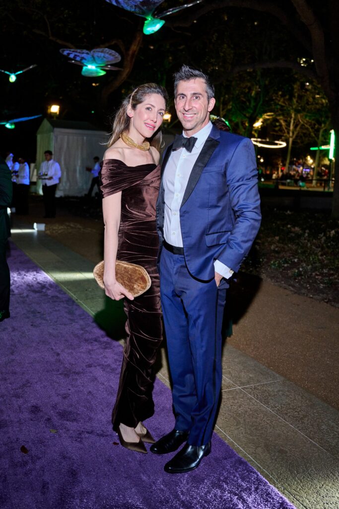 Anat & Jay Zeidman at the Discovery Green Gala (Photo by Fulton Davenport)