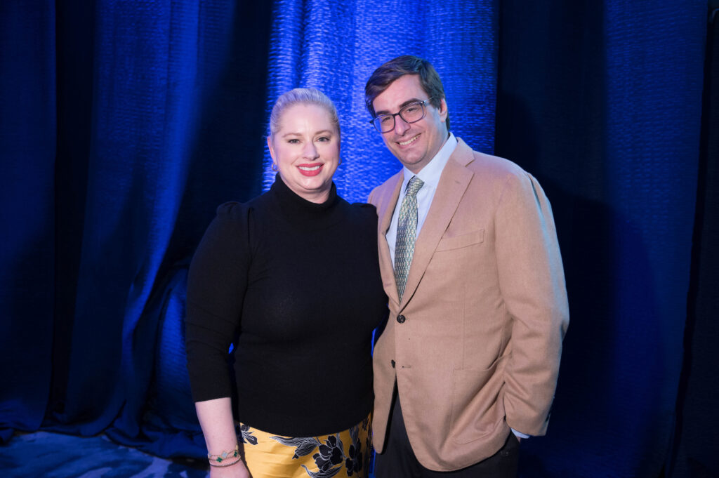 April & Wells McGee at Bo's Place 'Hearts of Hope' evening (Photo by Daniel Ortiz)