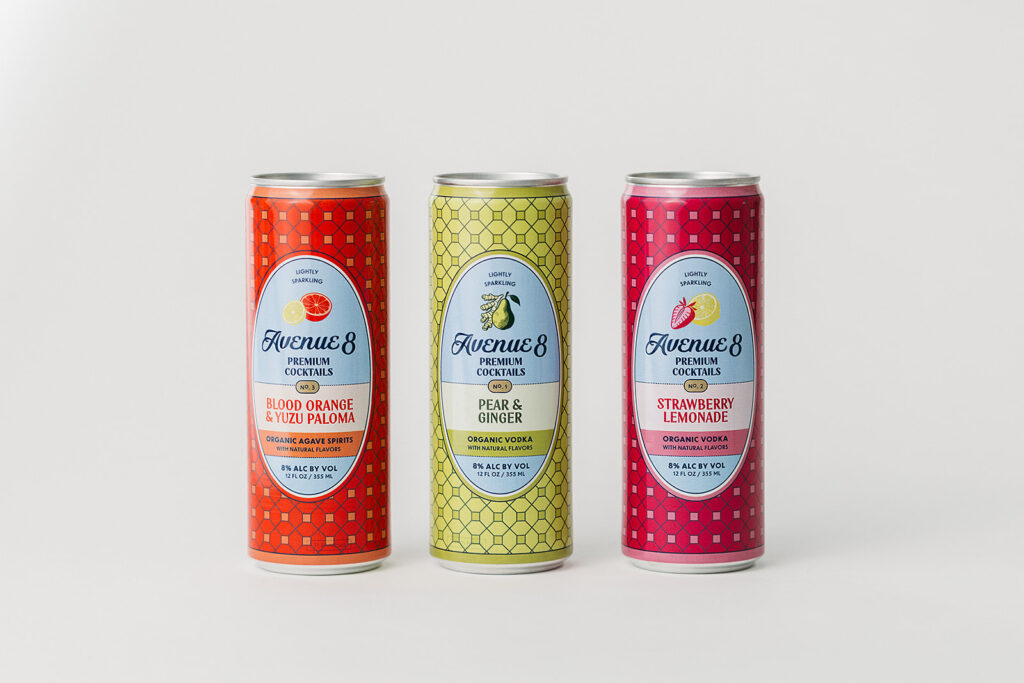 Founded by Dallasites Tiffany Jones, Avenue 8 is a new ready-to-drink cocktail. (Courtesy)