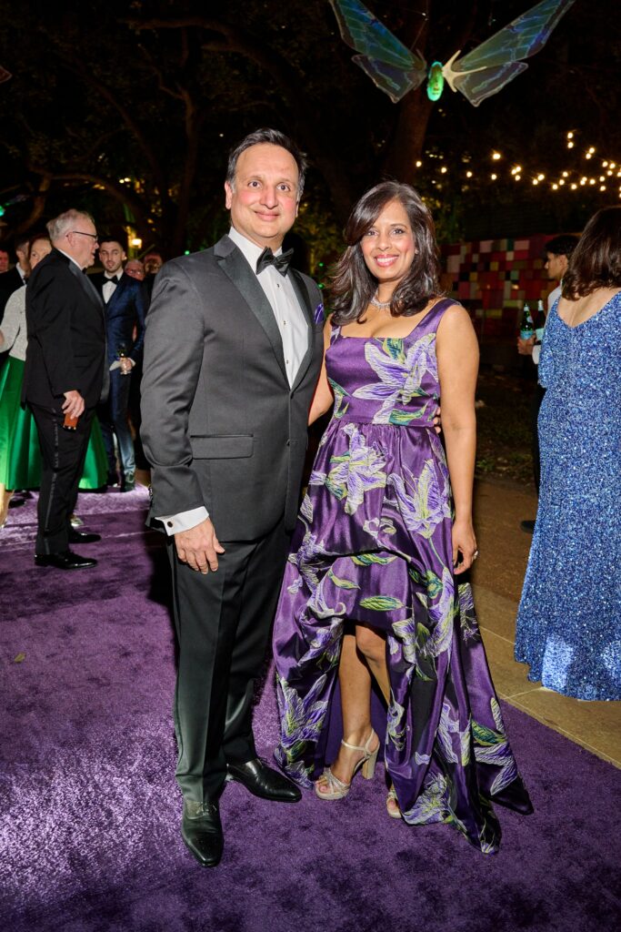 Cody & Kusum Patel at the Discovery Green Gala (Photo by Fulton Davenport)