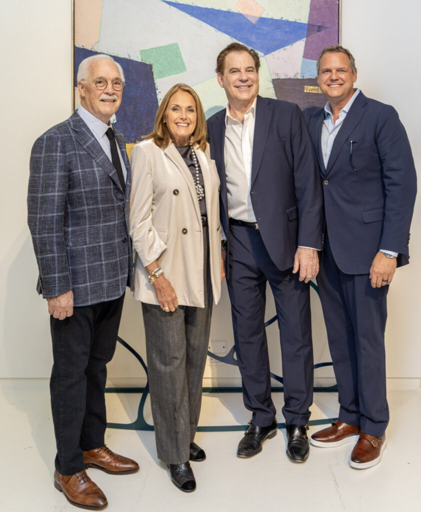 David & Ann Sutherland, Timothy Corrigan, Christian Leard at David Sutherland Showroom