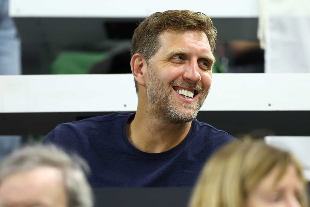 Tennis fan Dirk Nowitzki was spotted at the 2025 Dallas Open. (Courtesy)