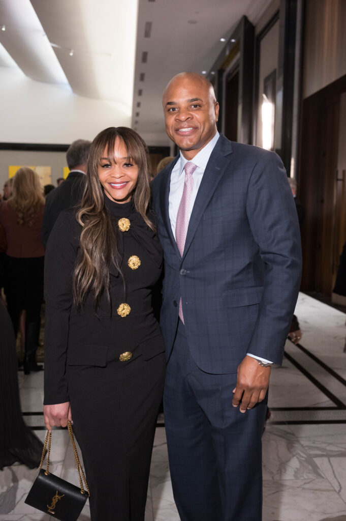 Dr. Glenda Demas, Rick Smith at Bo's Place 'Hearts of Hope' evening (Photo by Daniel Ortiz)