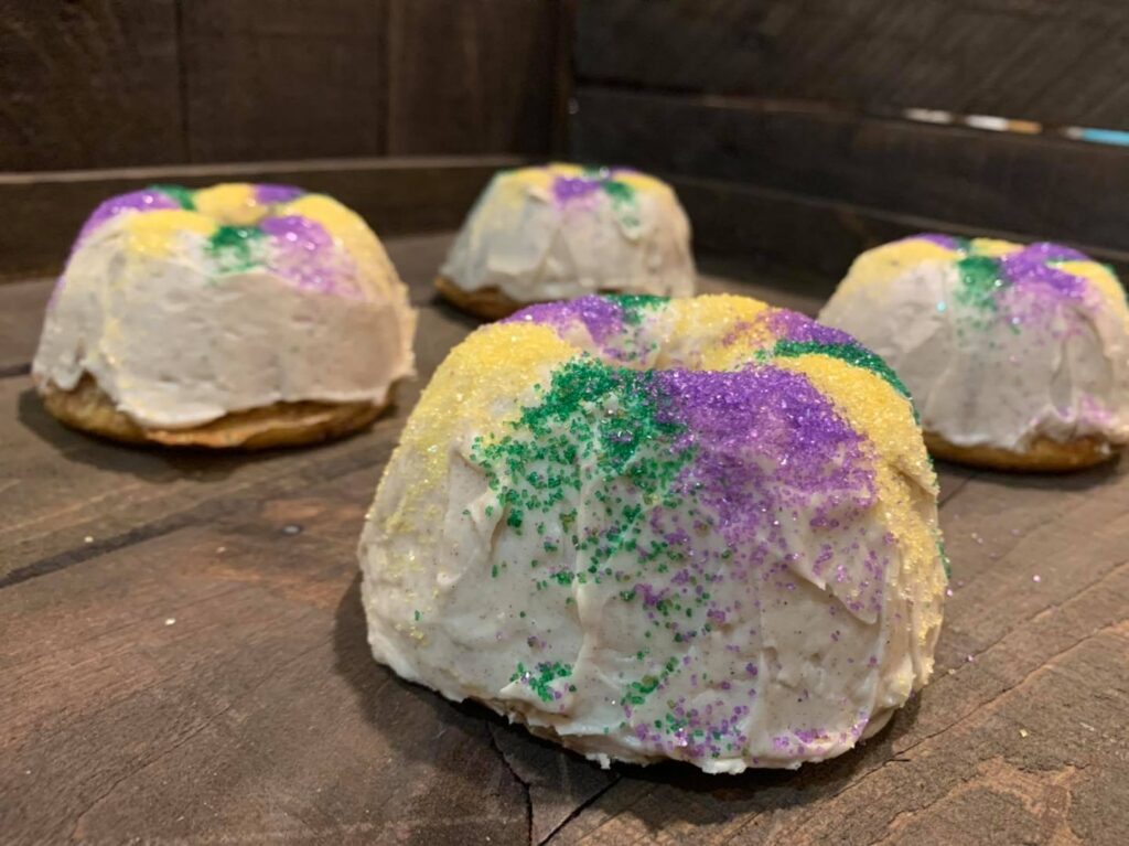 Franks Mini king cake
