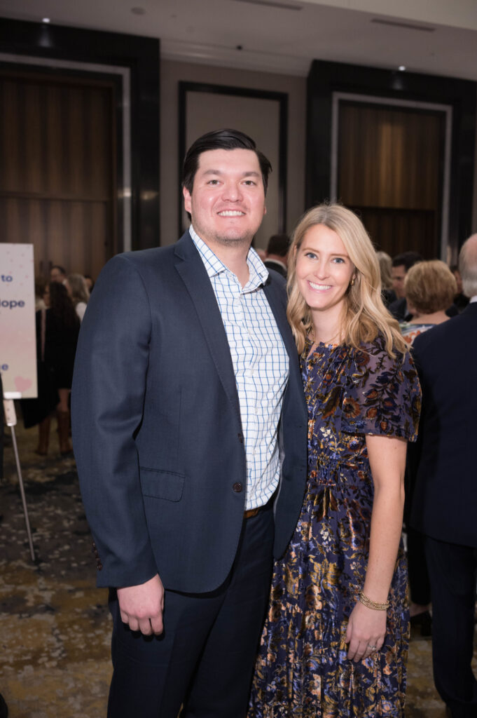 Garrett & Natalie Lowery at Bo's Place 'Hearts of Hope' evening (Photo by Daniel Ortiz)