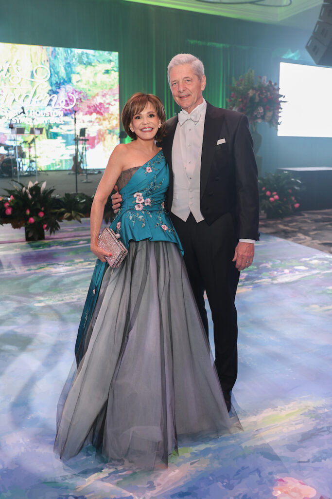 Hallie Vanderhider & Bobby Dees at the Houston Symphony ball (Photo by Priscilla Dickson)