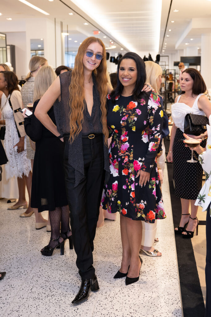 Harris Reed, Lauren Randle at the Nina Ricci luncheon at Tootsies. (Photo by Wilson Parish)
