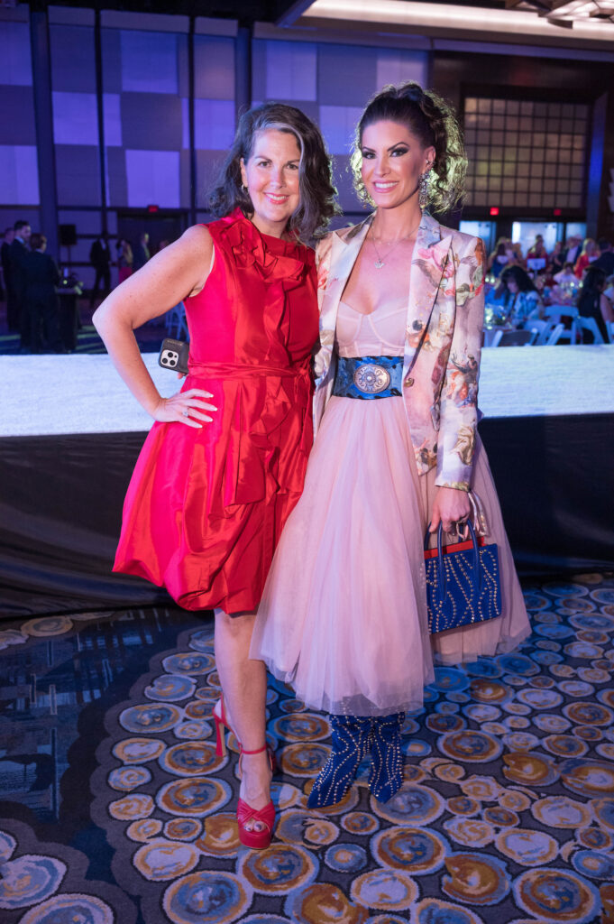 Saks Fifth Avenue GM Heidi Turney, Nicole Lassiter at the 25th annual Trailblazers luncheon. (Photo by Daniel Ortiz)