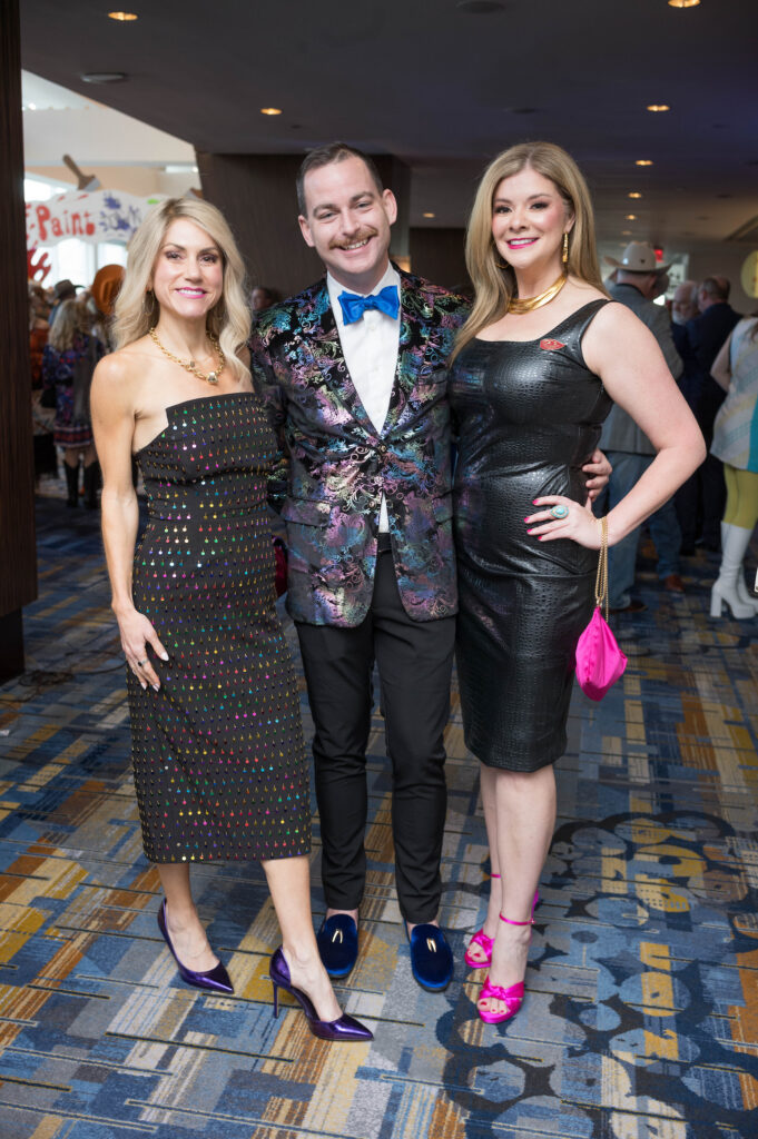 Kirby Lodholz, Chris Stafford, Angela Hernandez at the 25th anniversary Trailblazers luncheon. (Photo by Daniel Ortiz)