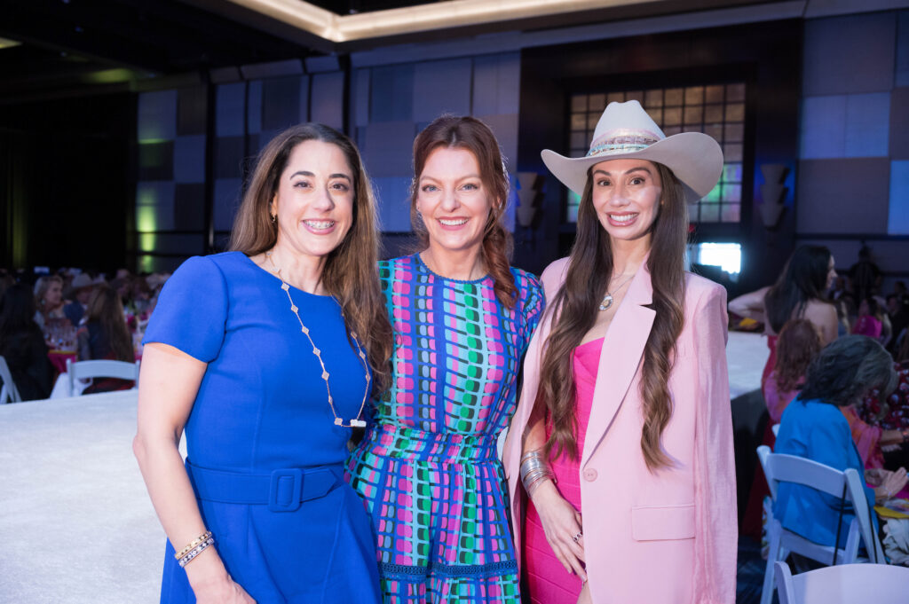 Kristina Somerville, Julia Morales, April Salazar at the 25th anniversary of the Trailblazers luncheon. (Photo by Daniel Ortiz)