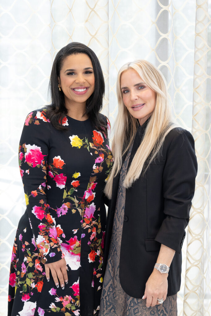 Lauren Randle, Kimberly Overby at the Nina Ricci fashion presentation and luncheon at Tootsies. (Photo by Wilson Parish)