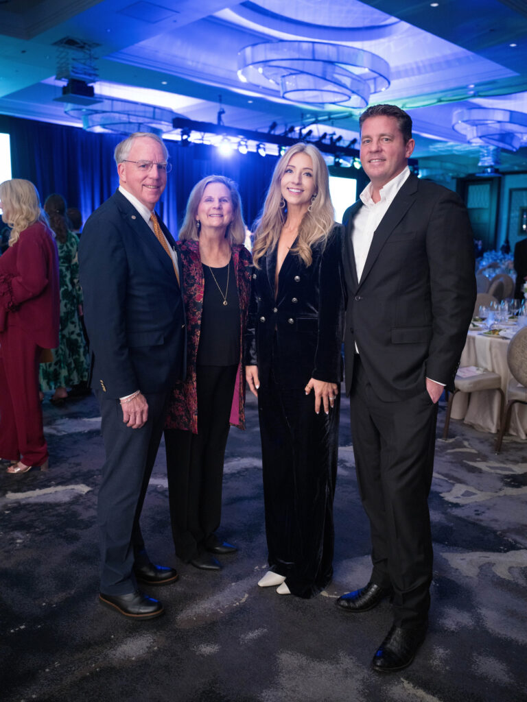 Mark & Cathy Hotze, Megan & Luke Hotze at Bo's Place 'Hearts of Hope' evening (Photo by Daniel Ortiz)