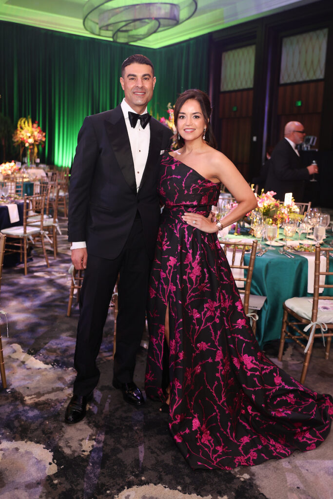 Omar & Maria Alaoui at the Houston Symphony ball (Photo by Priscilla Dickson)