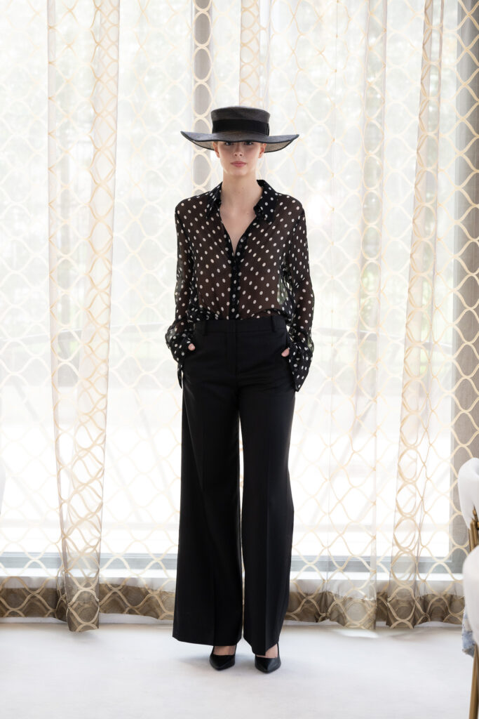 Nina Ricci fashions presented  at the  fashion presentation and luncheon at Tootsies. (Photo by Wilson Parish)