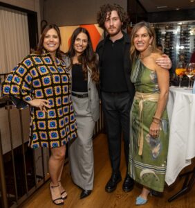 Rainey Richardson, Marika Voghera, Rob Silby, Casey Brand (Photo by Jenny Antill)