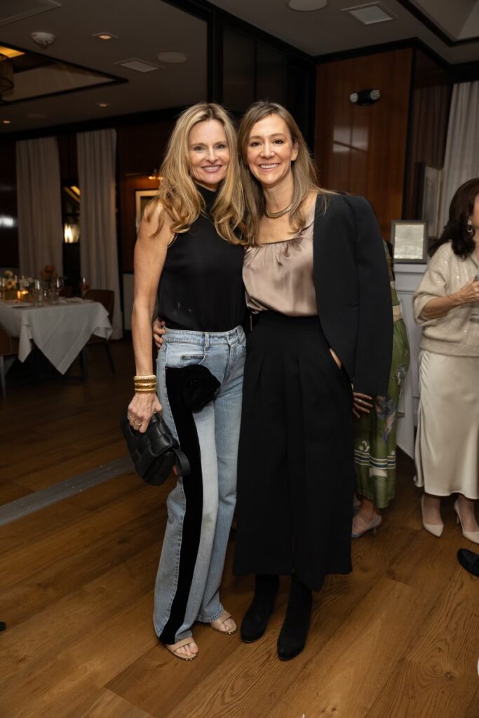 Sheri Bailey, Maggie Vermillion at the Frette  opening dinner held at La Griglia (Photo by Jenny Antill)
