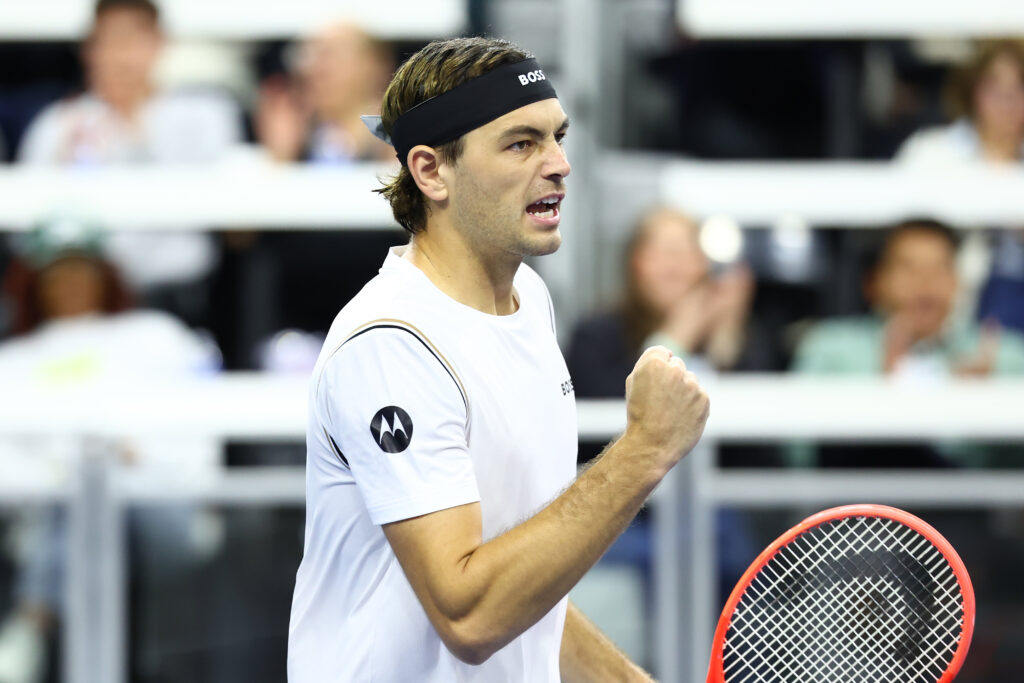 No. 4 in the world, Taylor Fritz, was shockingly knocked out by 2025 Dallas Open winner Denis Shapovalov in the Round of 16. (Courtesy)