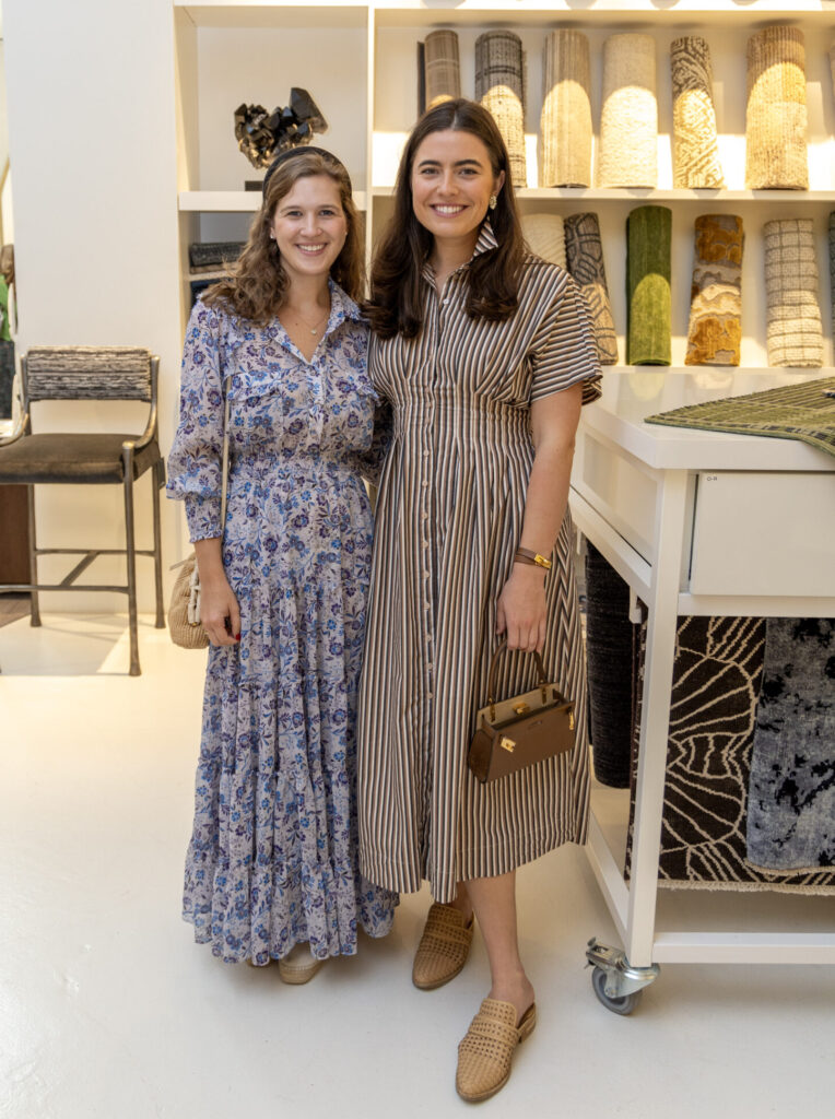 Taylor Shaeffer, Mackenzie Wray at David Sutherland Showroom