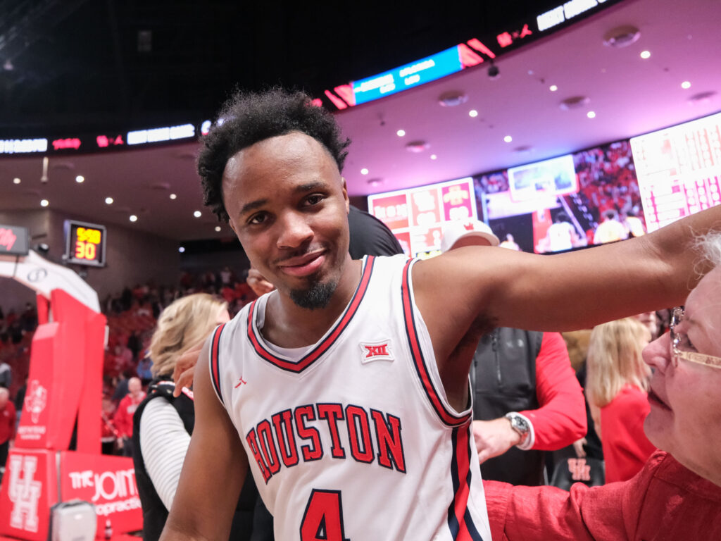 The Houston Cougars mens basketball team faced the Iowa State Cyclones in a Big XII College Gameday contest at the Fertitta Center