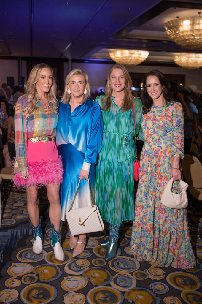 Whitney Kuhn Lawson, Nora Jarrard, Katier Tsuru, Molly Mead at the 25th annual Trailblazer  (Photo by Daniel Ortiz)